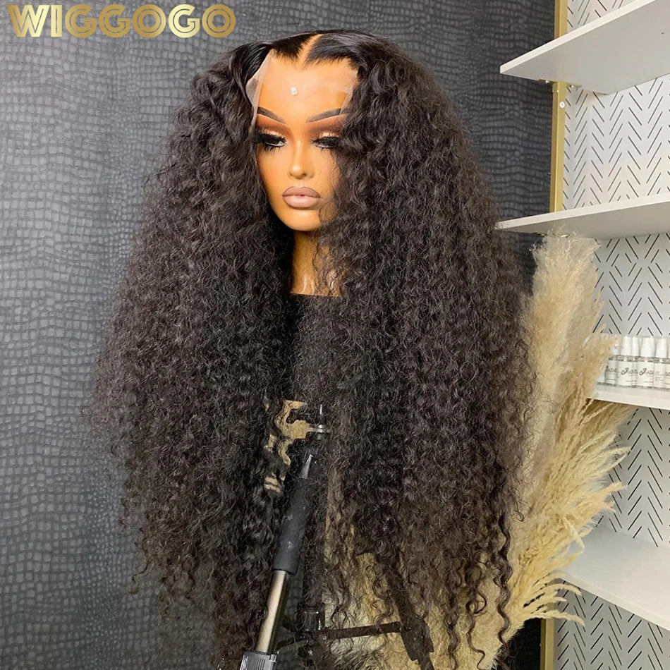 Get Gorgeous with Our 250 Density Deep Wave Lace Front Wig - 100% Human Hair, Perfect for Any Occasion! 🌊✨