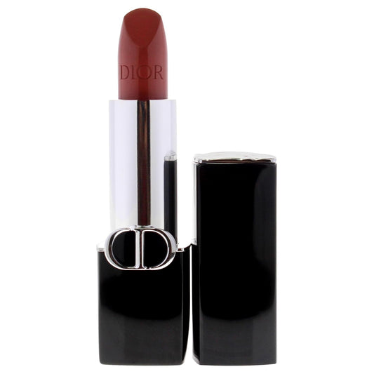 Get ready to shine with Christian's Rouge Couture Satin Lipstick in 434 Promenade! 💄✨ This refillable beauty is a must-have for every makeup lover! #LipstickGoals #BeautyEssentials